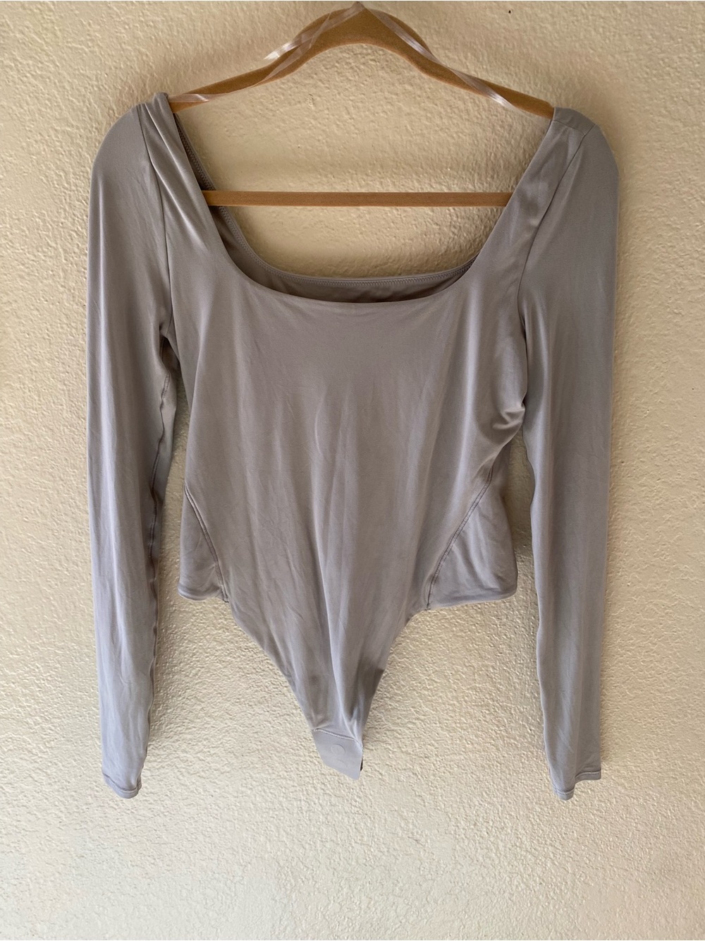 Lululemon Wundermost UltraSoft Nulu Square Neck Long Sleeve Bodysuit